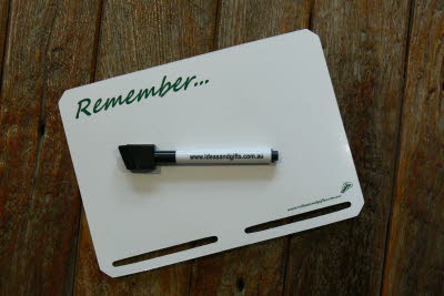 A5 Slotted Notepad holder whiteboard magnet
